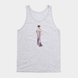 Gibson Girl Silhouette Tank Top